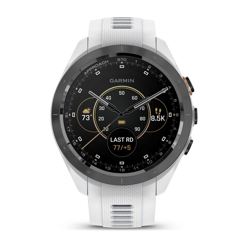 Amazon.com: Garmin Approach S70 42MM White- GPS Golf Smartwatch