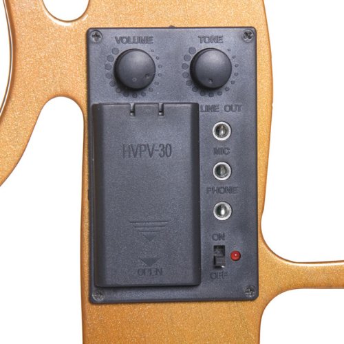 Amazon | 4/4 メ プルメタリック エレクトリック/サイレントバイオリン