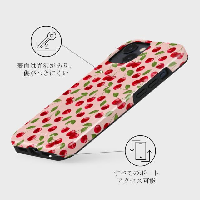 Amazon.co.jp: [ BURGA 公式 ] iPhone14 スマホケース【 リトアニア 発