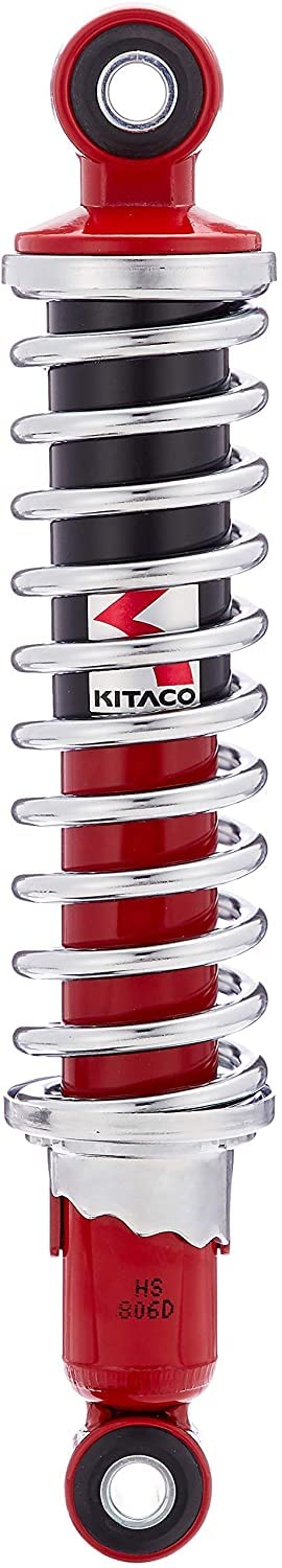 Amazon | キタコ(KITACO) リアショック 赤/メッキ モンキー 520