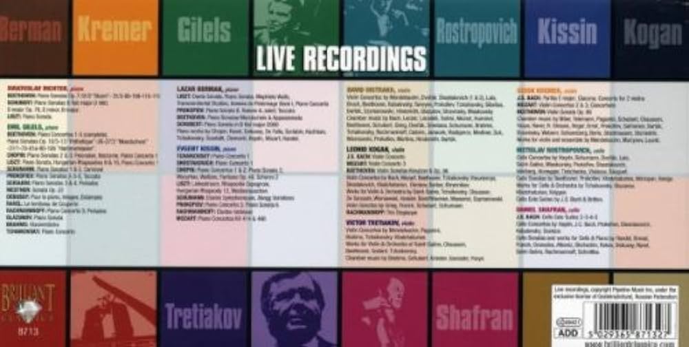 Amazon.co.jp: ロシアン・レジェンド~20世紀ロシアの伝説的演奏家たち