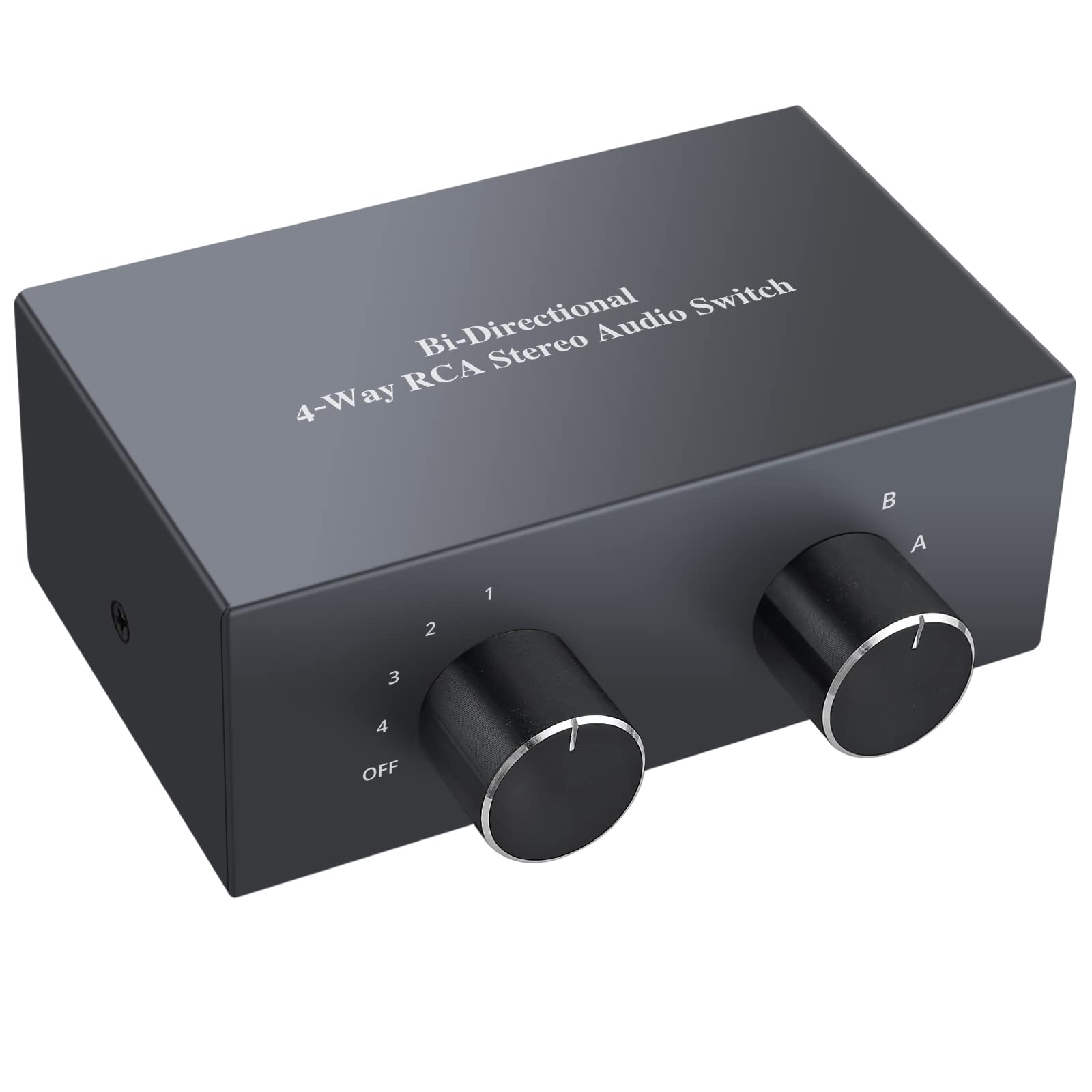 Amazon | PROZOR オーディオ セレクター 4入力2出力/4出力2入力 双方