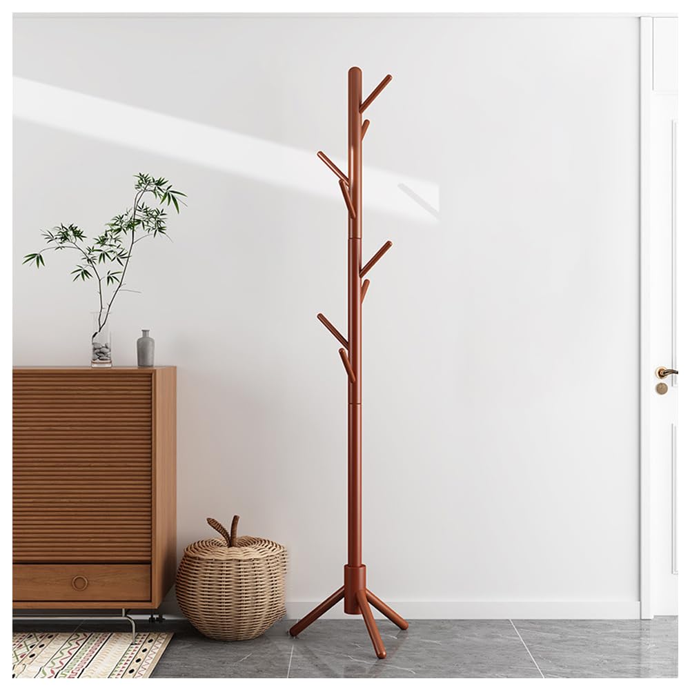 Amazon.co.jp: ポールハンガー ハンガーラック 木製 スリム おしゃれ