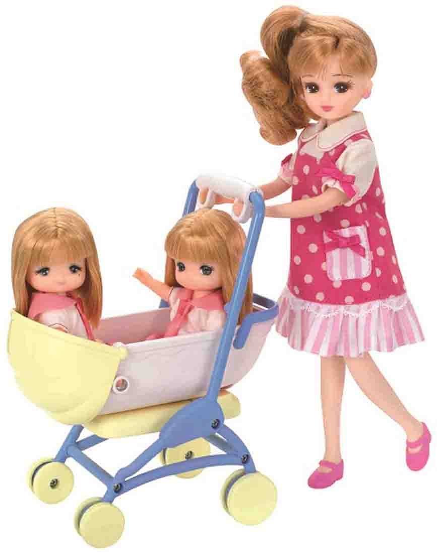 Amazon.co.jp: リカちゃん ドール ようちえんおさんぽカーとリカちゃん