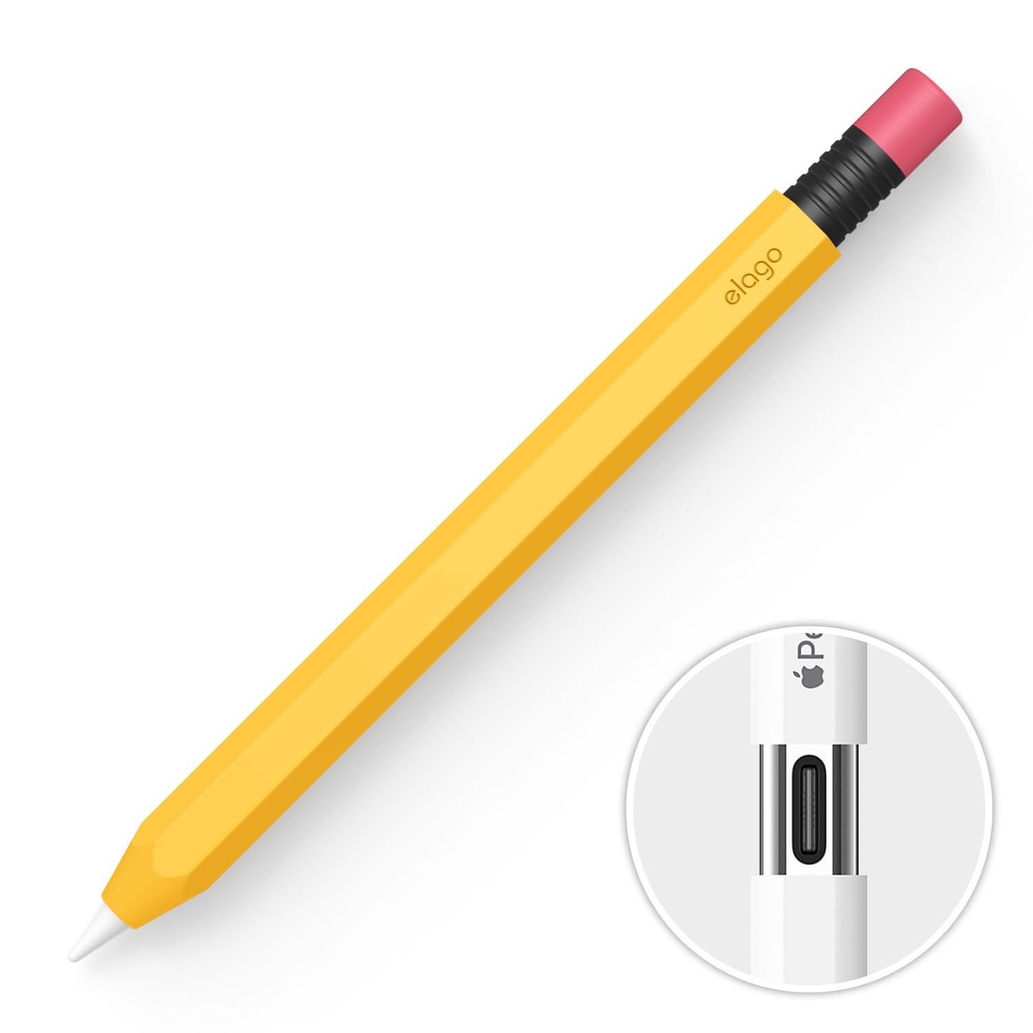 Amazon.com: elago Classic Pencil Case Compatible with Apple Pencil