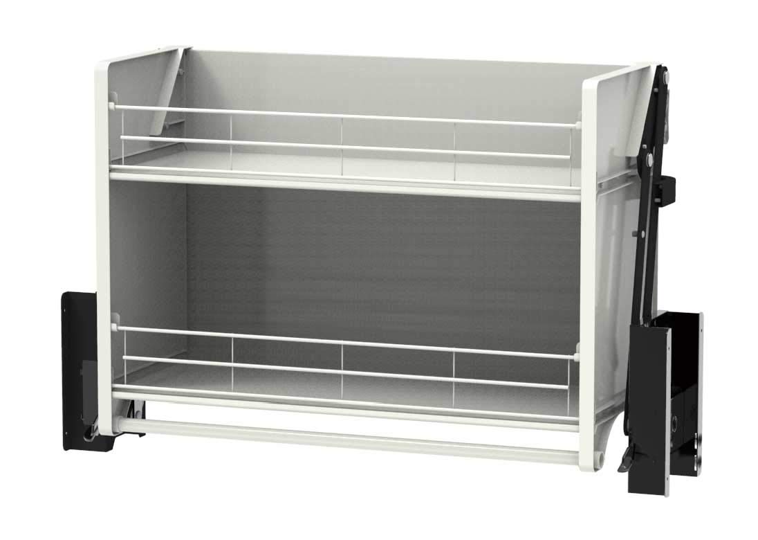 Amazon.co.jp: DAYDO 吊戸棚用昇降式収納 エレベスイング W600 558376