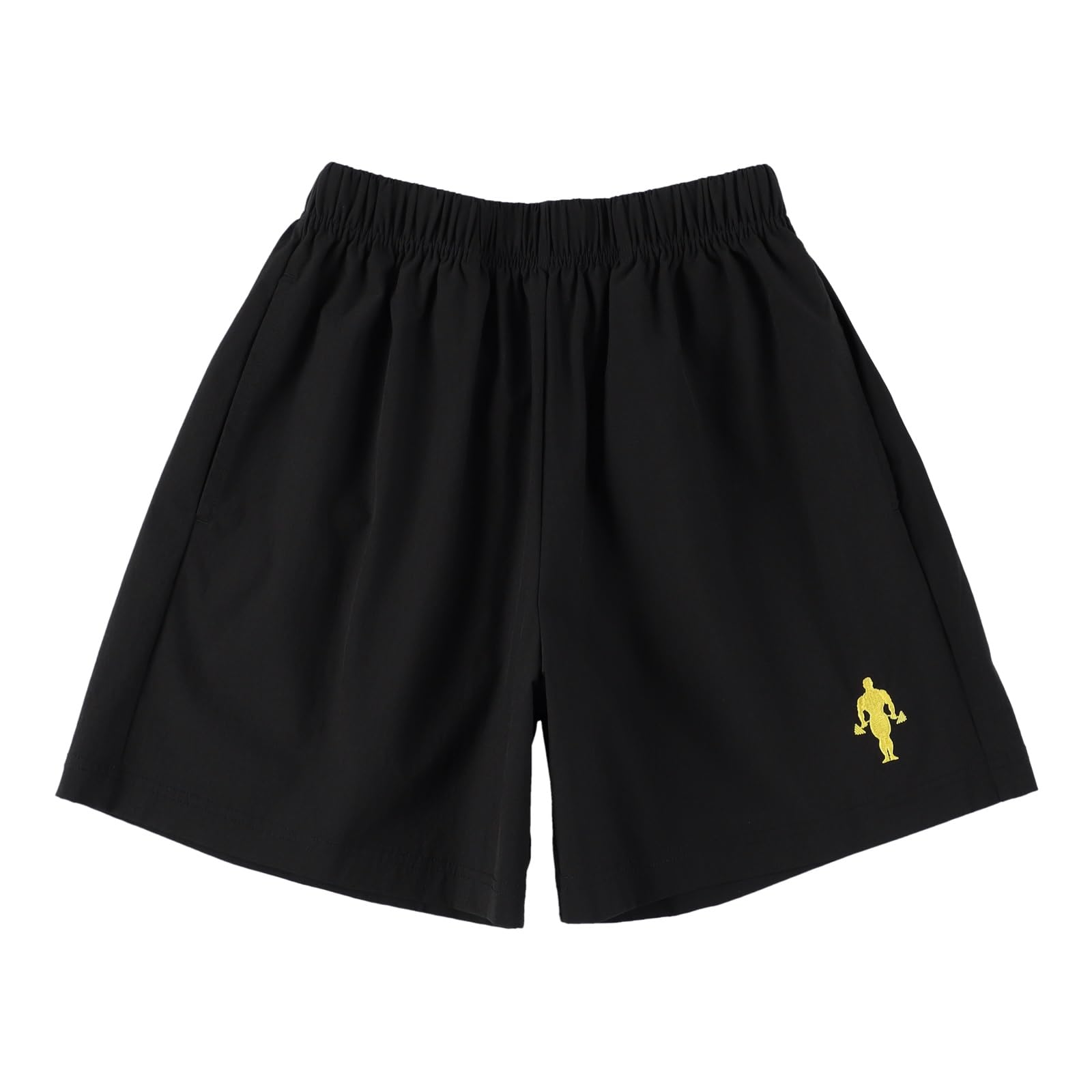 Amazon.co.jp: ゴールドジム(GOLD'S GYM) タフタ ショートパンツ BK XL
