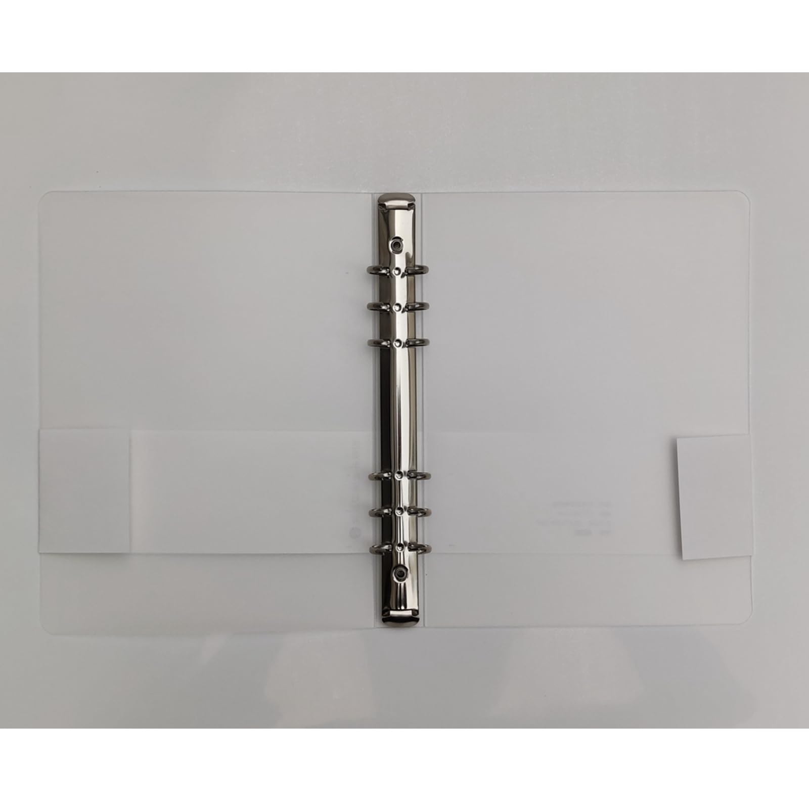 Amazon | 3パックA5A6 B5 PP 6リングバインダーカバー6穴詰め替え可能