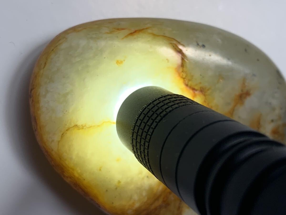 Amazon.co.jp: 清時代和田玉ホータン玉原石置物極細工翡翠彫刻古擺件