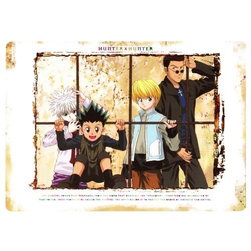 Amazon.co.jp: ハンターハンター キャラクター下敷き 集合 格子窓