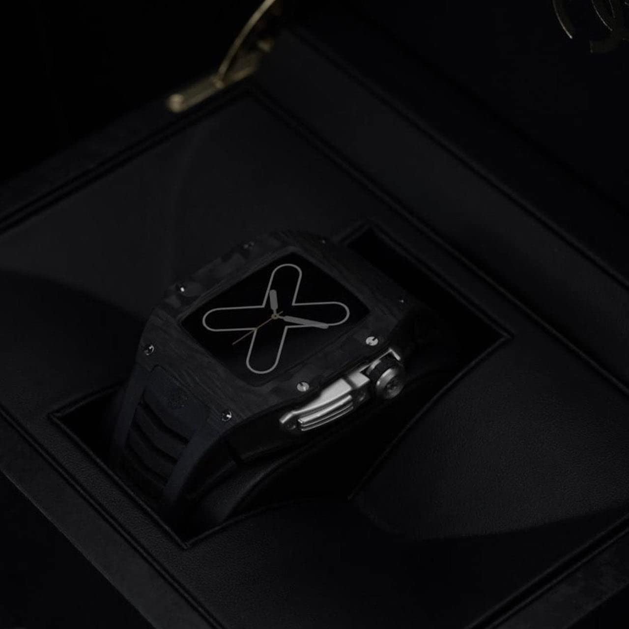 Amazon | ゴールデンコンセプト Apple Watch Case - RSC44 - ONYX