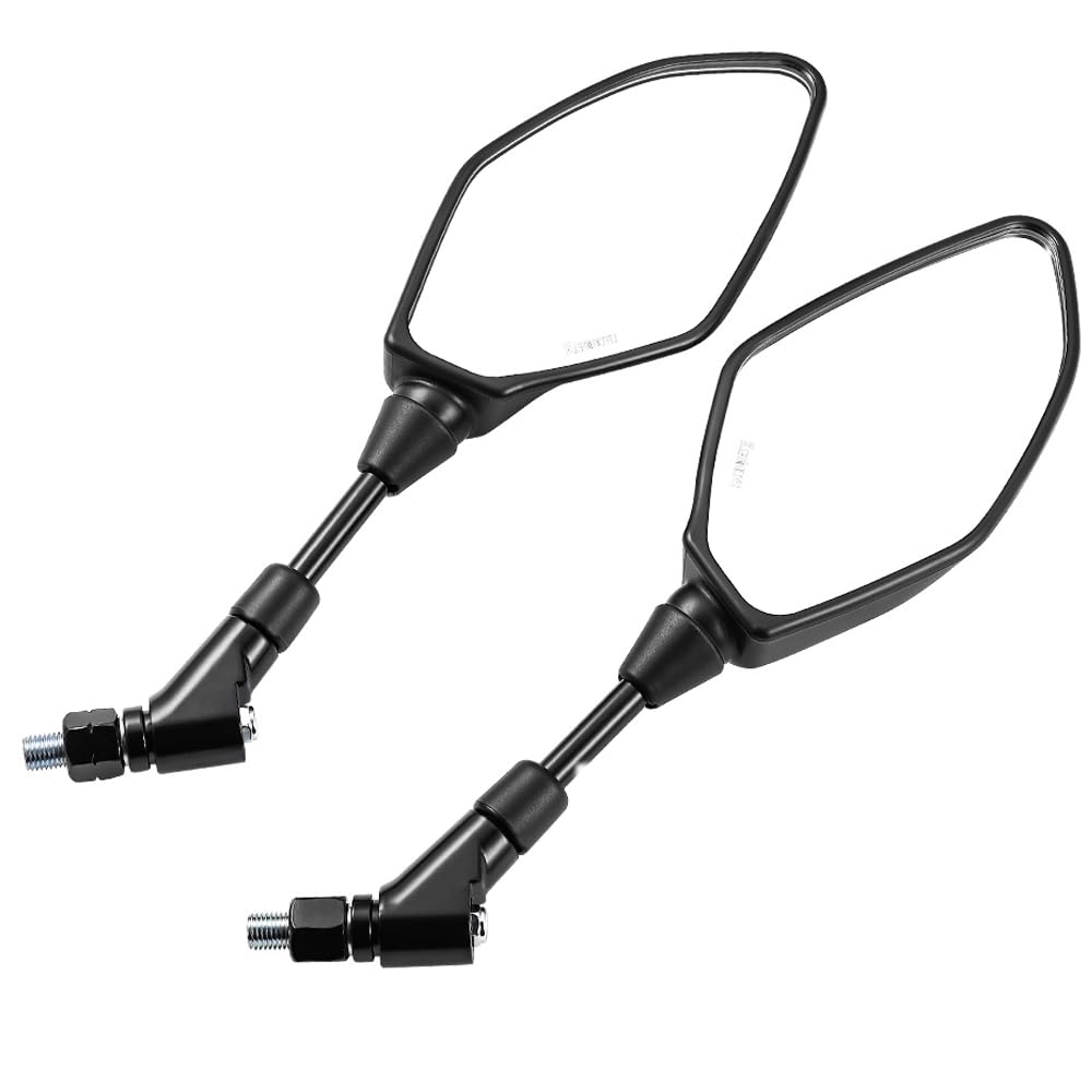 Amazon | KEMIMOTO バイク ミラー 汎用 左右セット 8MM 10MM 逆/正ネジ