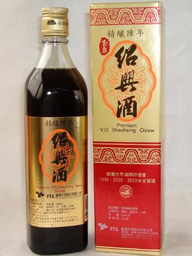 Amazon.co.jp: 台湾紹興酒 精醸陳年紹興酒10年 600ml／瓶 : 食品