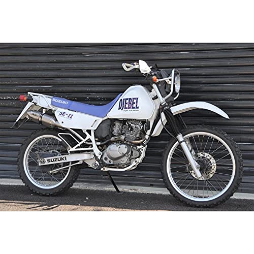 スズキ ジェベル200ソリッド モタード 異形スリップオン SUS マフラー