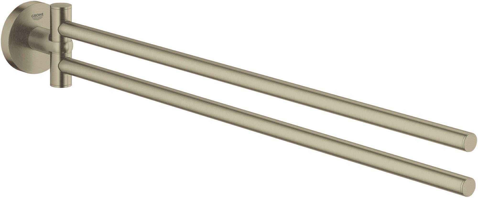 GROHE 40371EN1 Bath Hardware Towel-Bars, Brushed Nickel - Amazon.com