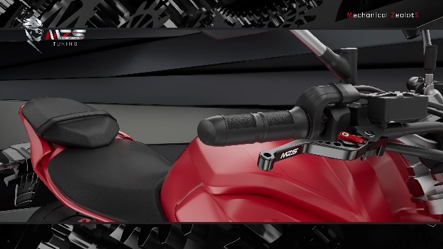 Amazon.com: MZS Black Motorcycle Brake Clutch Levers Adjustable