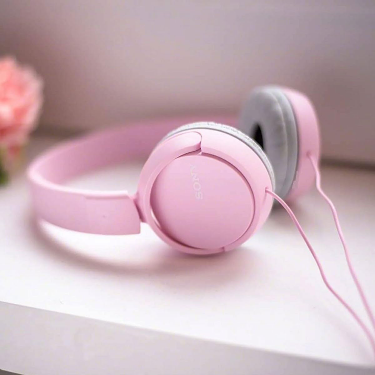 Amazon.com: Sony ZX Series Stereo Headphones (Rose) : Electronics