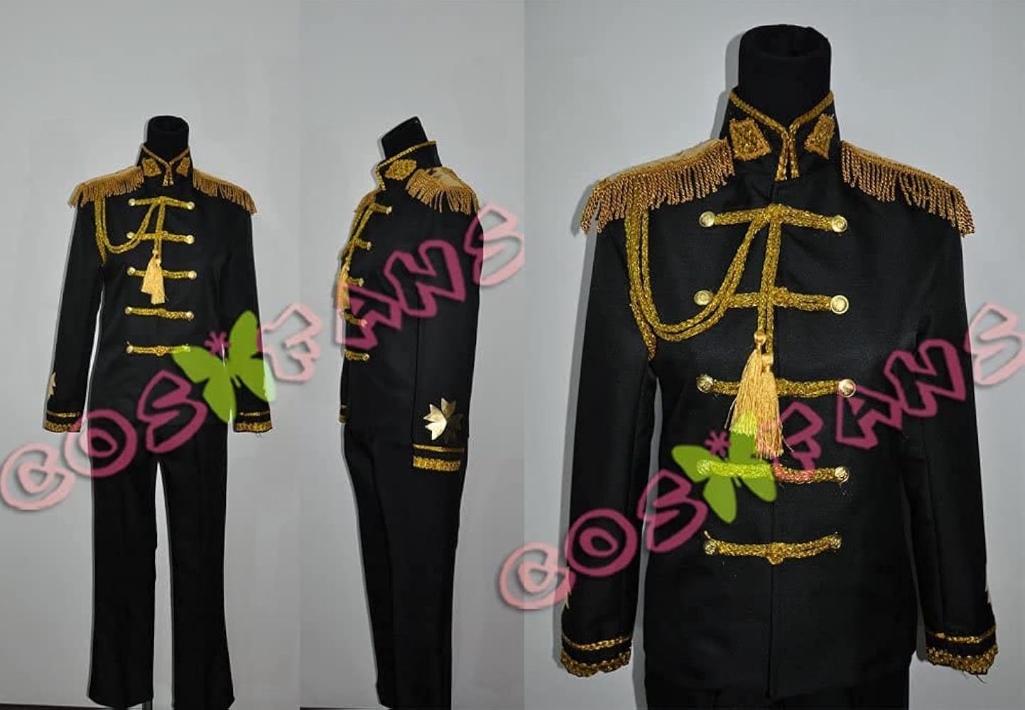 Amazon.co.jp: [TTCOS] ヘタリア 4巻 日本 2P 軍服コスプレ衣装 (S, 女