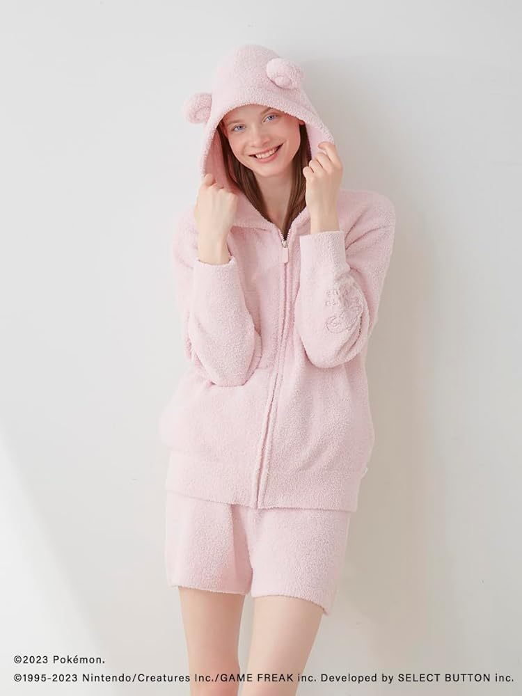 Amazon | [ジェラート ピケ] ベビモコ ヤドン パーカ&ショートパンツ