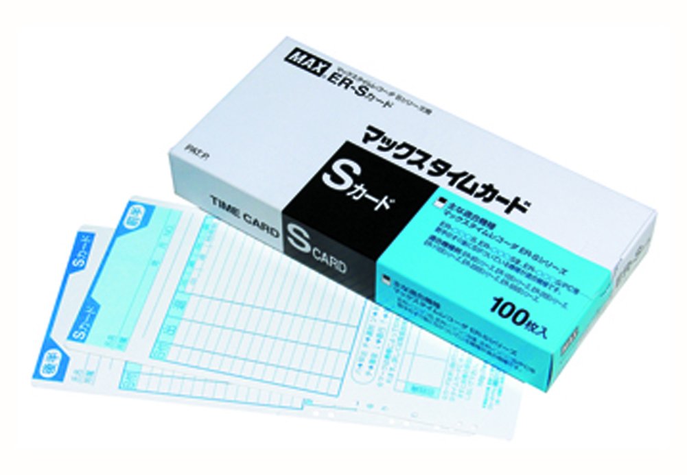 Amazon | マックス PCリンクタイムレコーダ タイムロボ 50人集計 電波