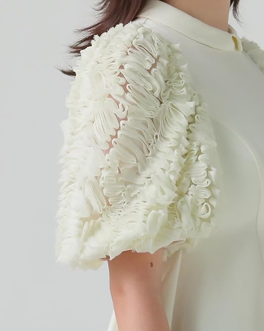 Amazon | [セルフォード] 襟付きデザインブラウス CWFB251024