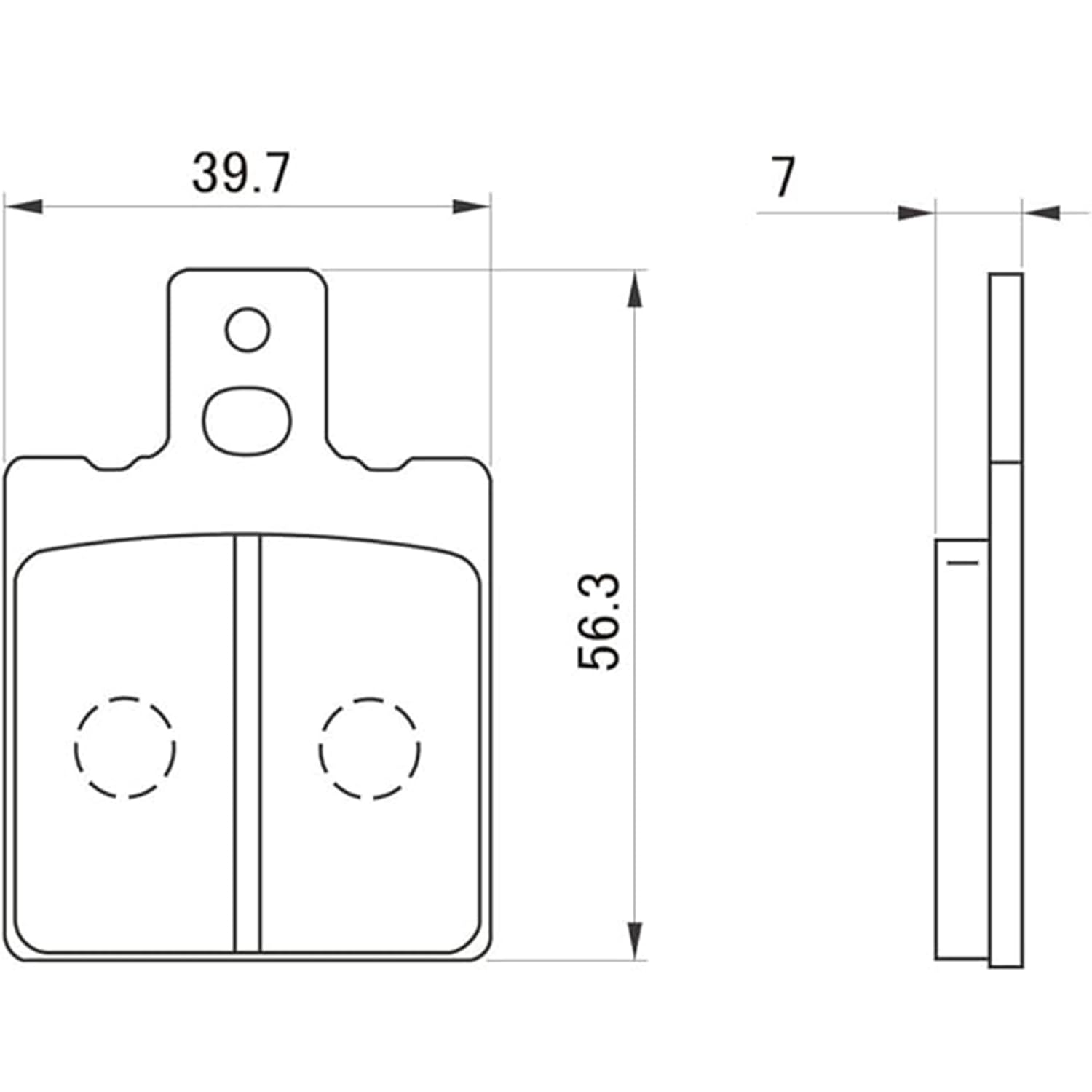 Amazon.co.jp: Daytona Motorcycle Brake Pad Golden Pad X (Sintered