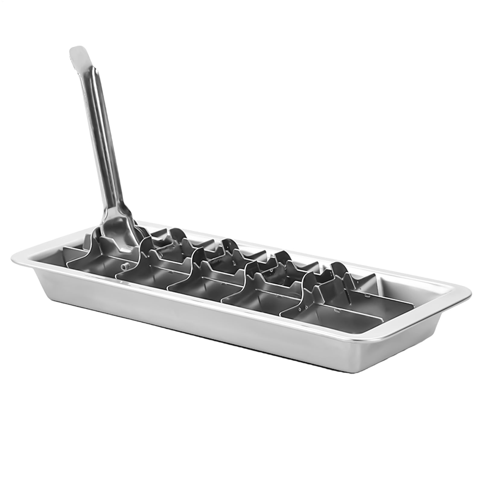 Amazon | 冷凍庫、キッチン製氷機用金属製製氷皿、18スロット