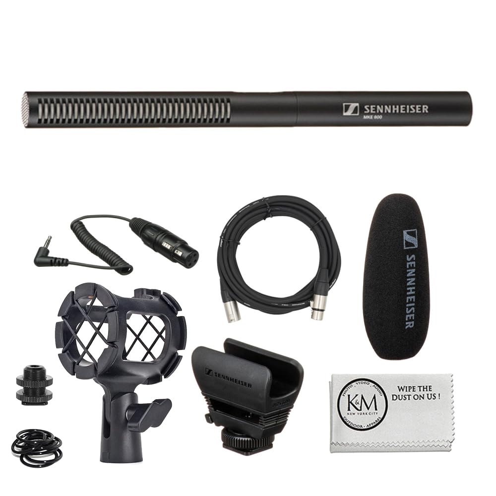 Amazon.com: Sennheiser MKE 600 Shotgun Microphone Bundled with