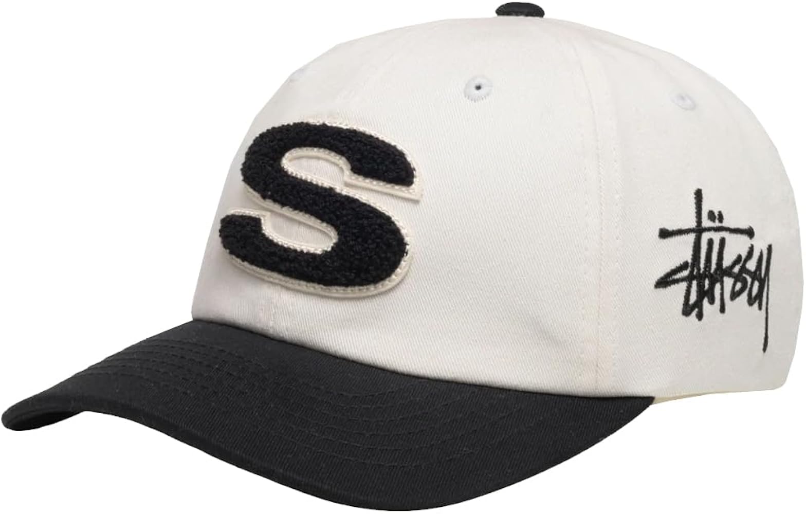Amazon | [ステューシー] 即納 スナップバックキャップ Sロゴ刺繍