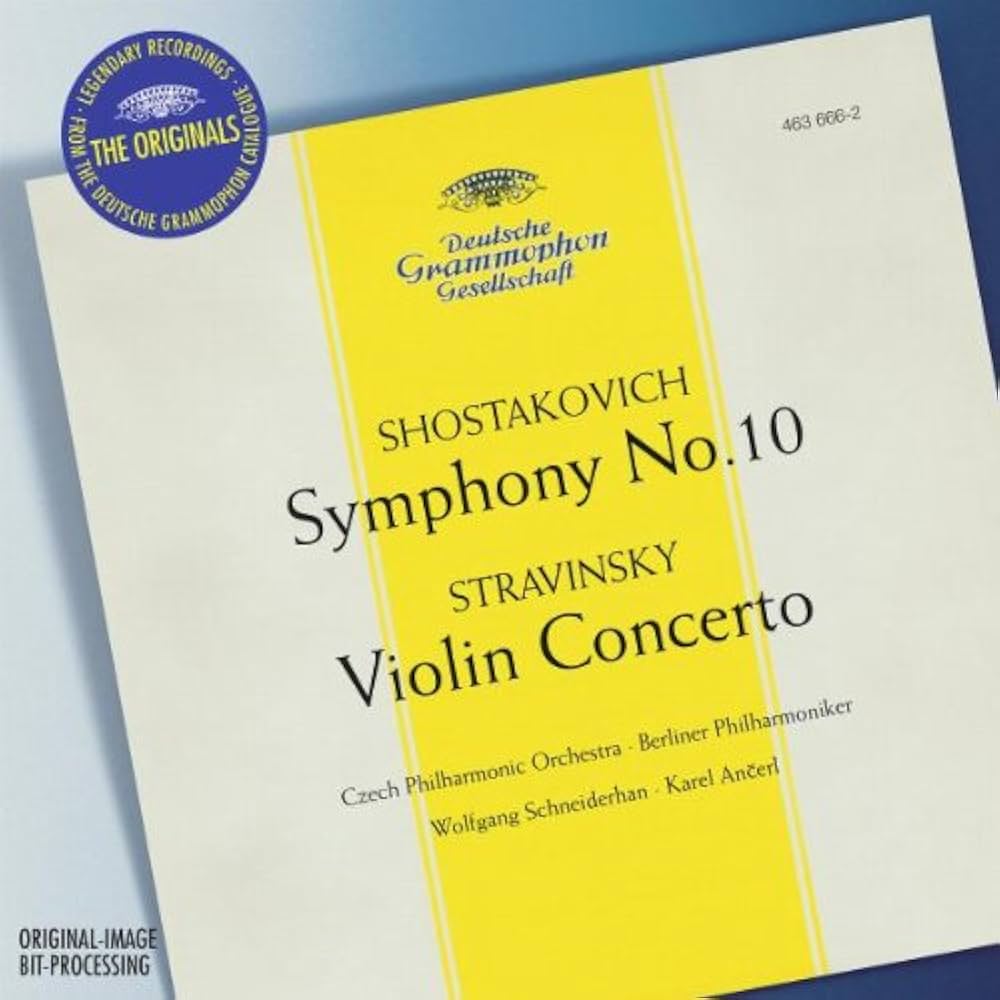 Amazon.com: Shostakovich: Symphony No. 10, Stravinsky: Concerto in