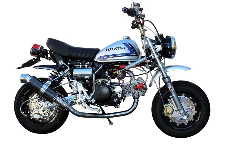 Amazon | ミニモト モンキーZ50Jストリートベーシックマフラーカーボン