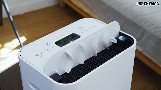 Amazon | アイリスオーヤマ 除湿機 衣類乾燥 コンプレッサー式 空気