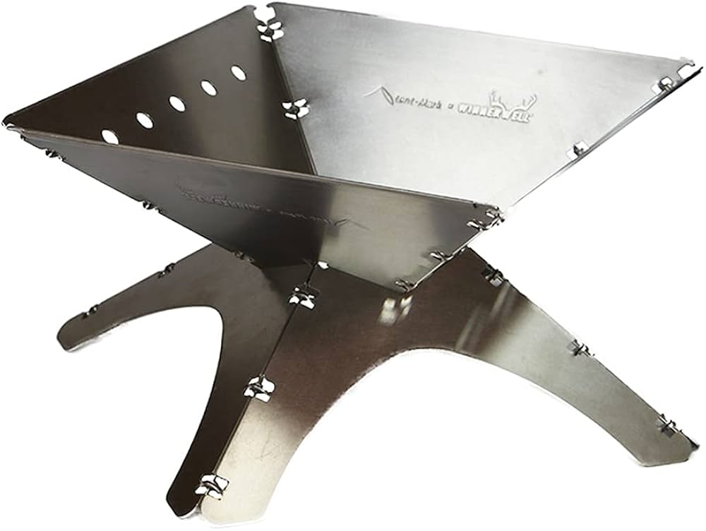 Amazon | テンマクデザイン フラット焚火台 [M] | tent-Mark DESIGNS