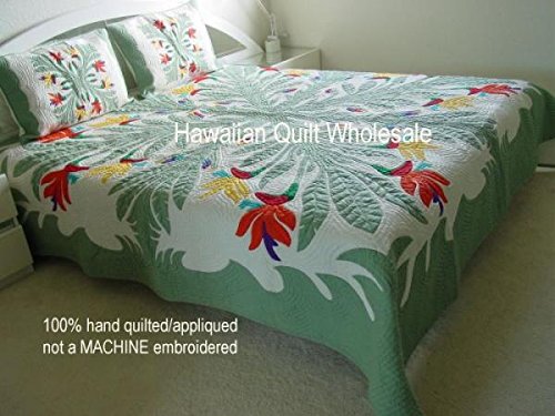 Amazon｜ミウ・ミント・アロハ ハワイアンキルト しつけ済み製作キット