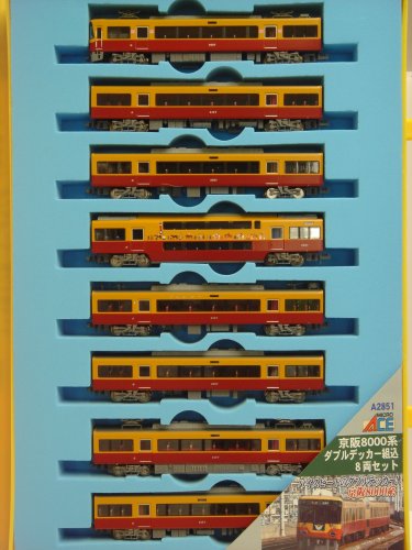 Amazon | マイクロエース Nゲージ 京阪8000系・ダブルデッカー組込 8両
