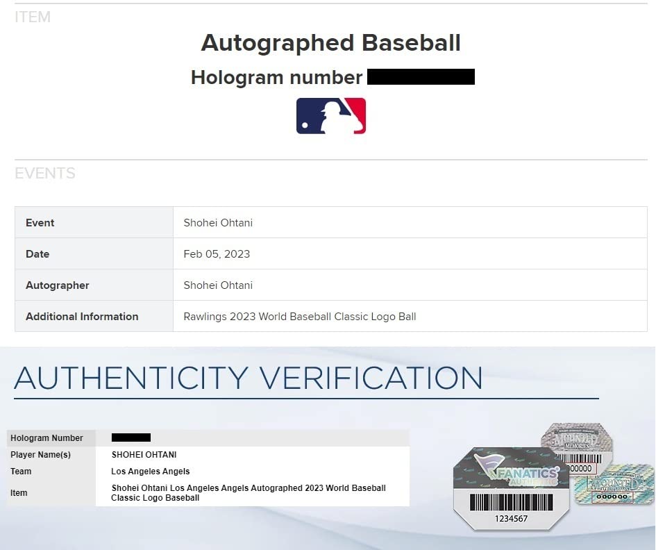 Amazon.co.jp: MS大谷翔平 直筆サイン 2023年 WBC ワールドベース