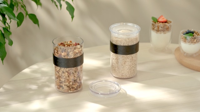 Amazon｜BODUM ボダム 保存容器 キャニスター PRESSO プラスチック保存