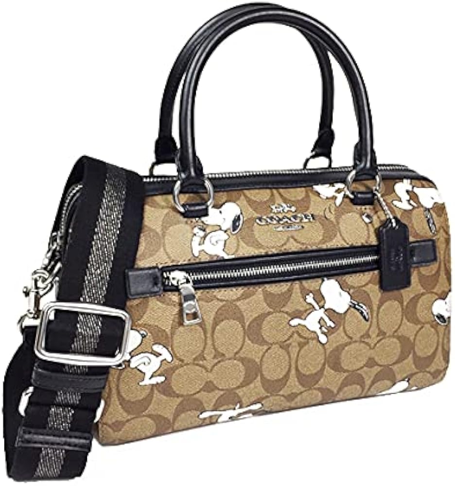 Amazon | [コーチ] X PEANUTS x スヌーピー コラボ ショルダーバッグ