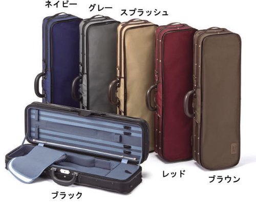 Amazon | 東洋楽器 バイオリンケース エスプリULオブロング レッド