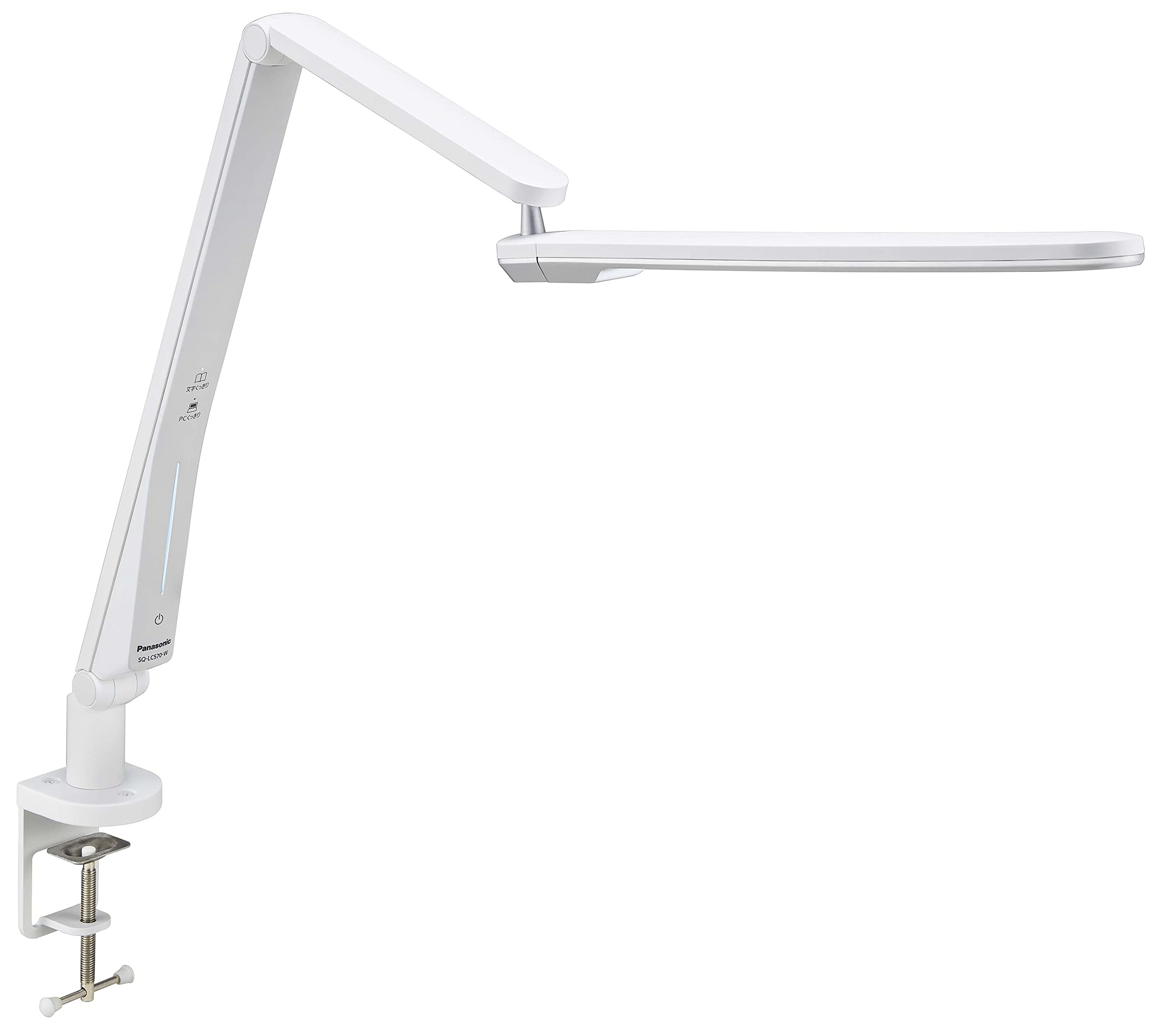 Amazon | パナソニック LEDデスクライト クランプ型 パソコンくっきり