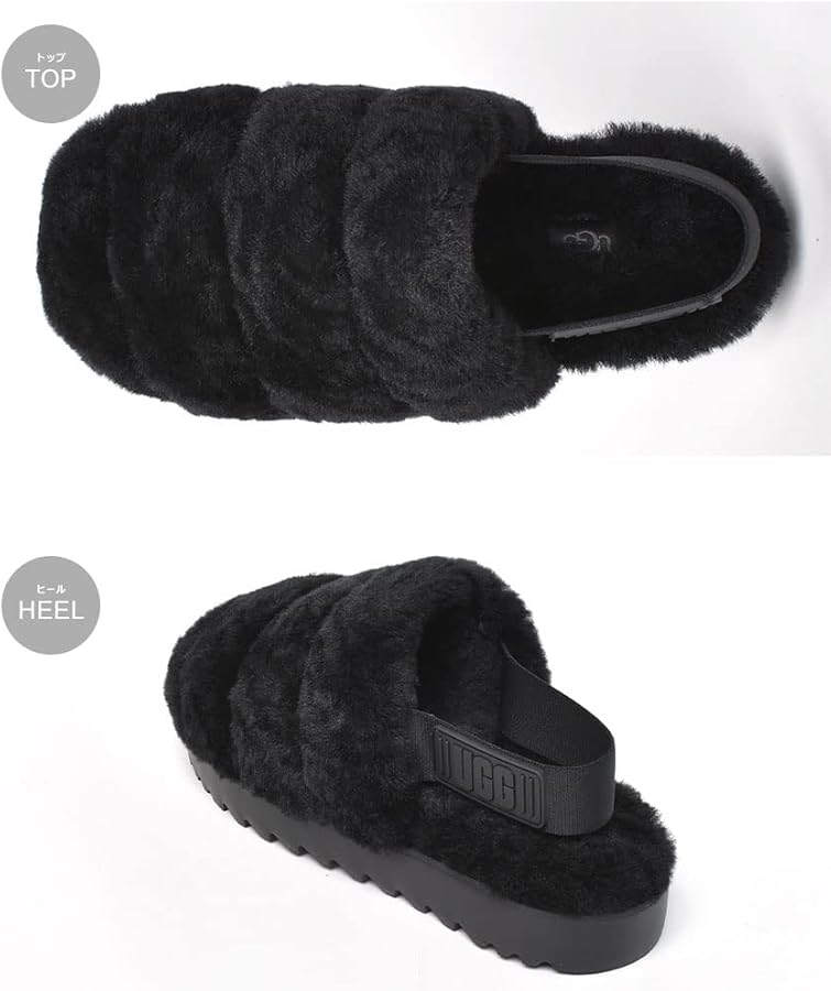 Amazon | [アグ] スーパーフラッフスリッパ サンダル レディース FLUFF