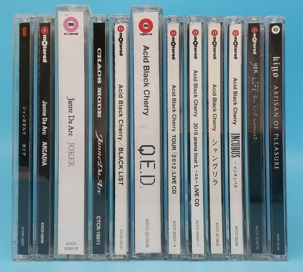 Amazon.co.jp: 【Janne Da Arc】【Acid Black Cherry】 CD まとめて 12