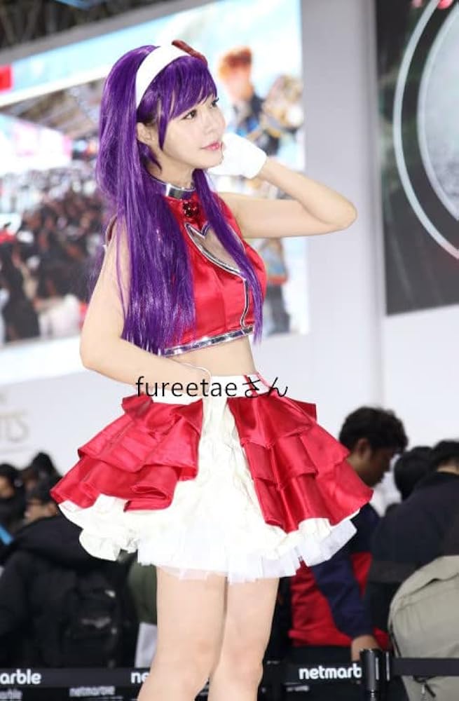 Amazon.co.jp: [FUREETAE] Y KOF 麻宮アテナ ドレス コスプレ衣装