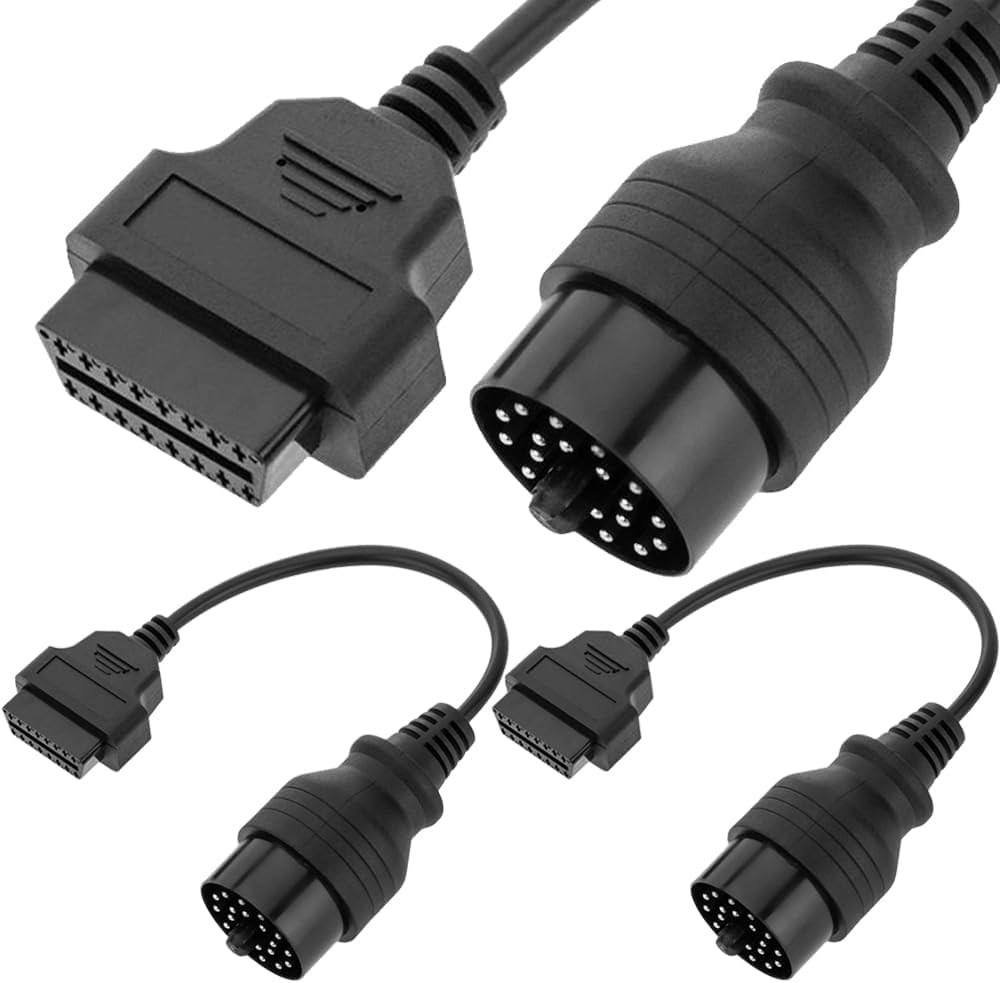 Amazon.co.jp: Xiatiaosann OBD 20ピン - OBD2 16ピンケーブル for BMW