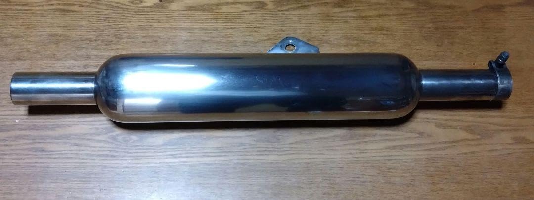 大和ステンレス マフラー 中音 新品エキパイ付 エストレヤ 250TR