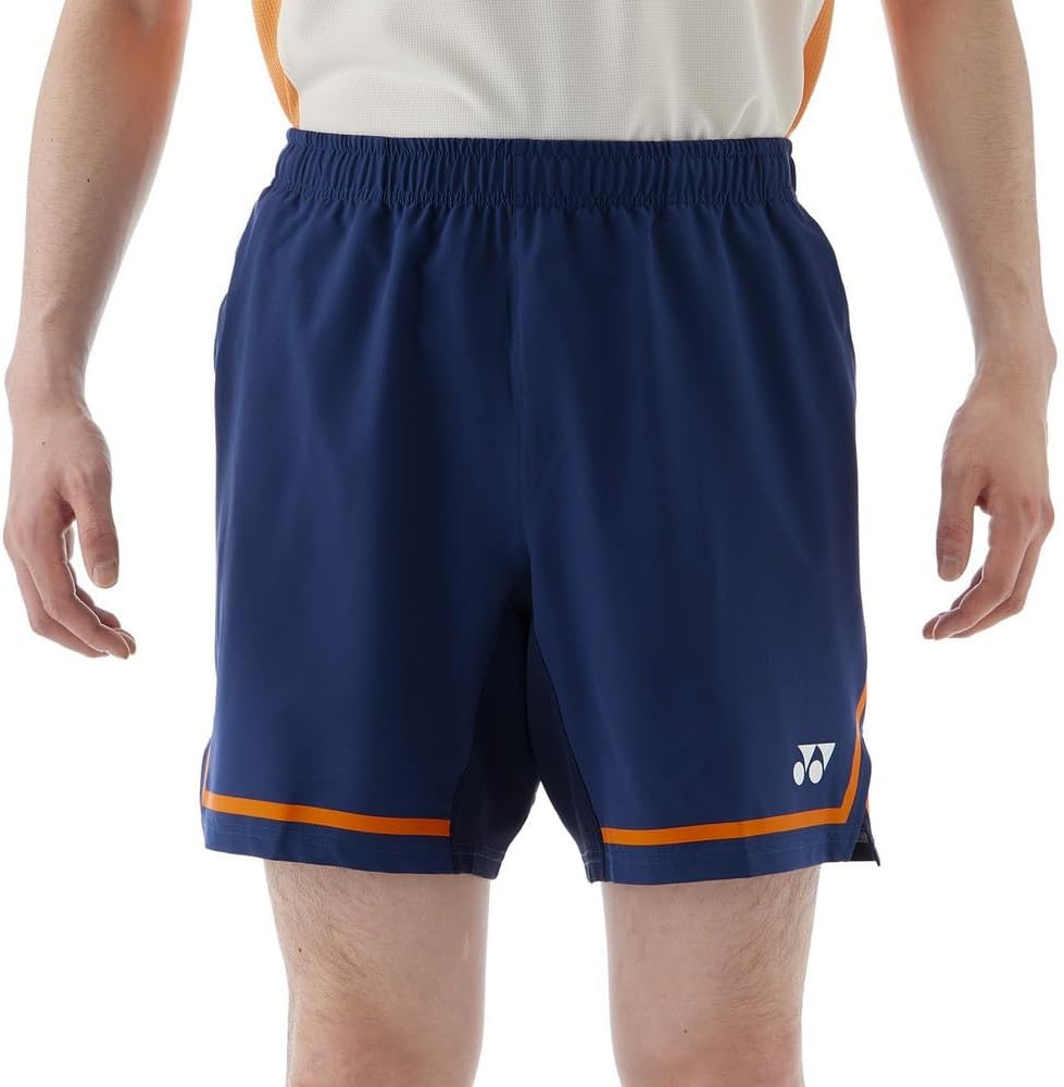 Amazon | [ヨネックス] メンズハーフパンツ 15204 ダークネイビー(554