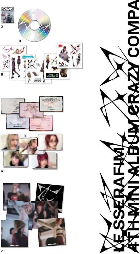 Amazon.co.jp: COMPACT ver. ルセラフィム - 4TH MINI CRAZY Chaewon