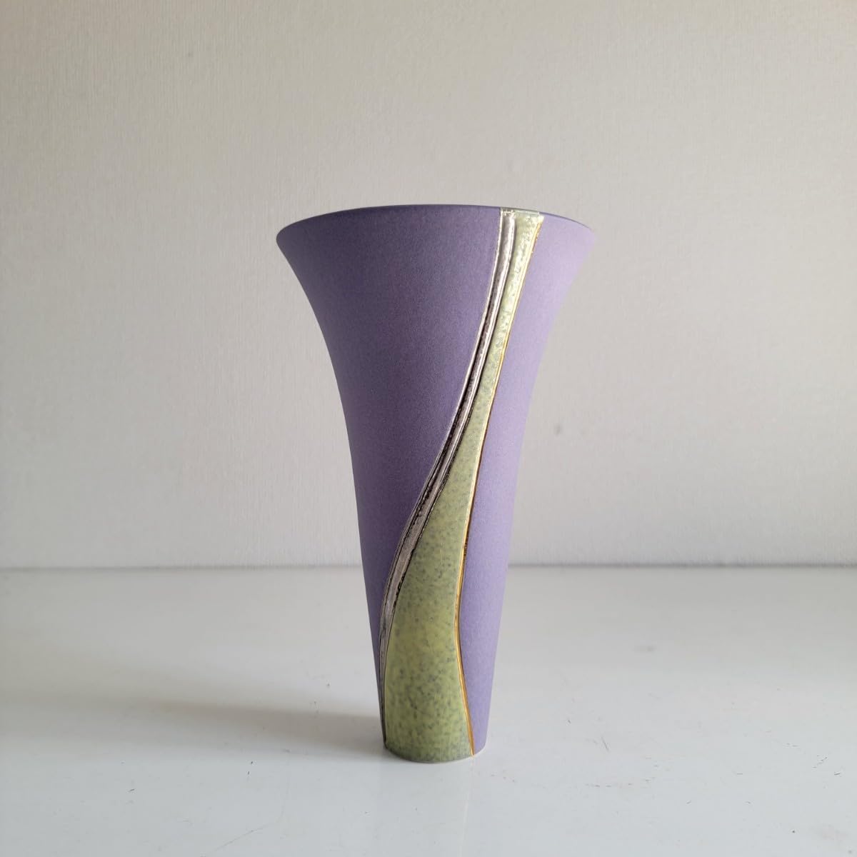 池坊いけばな古流龍生派小林正明陶花器華道具花瓶高さ40cm