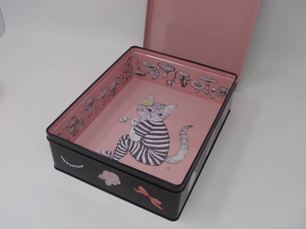 Amazon.co.jp: ヒグチユウコxホルベイン ヒグチユウコ ブリキの角缶 YH