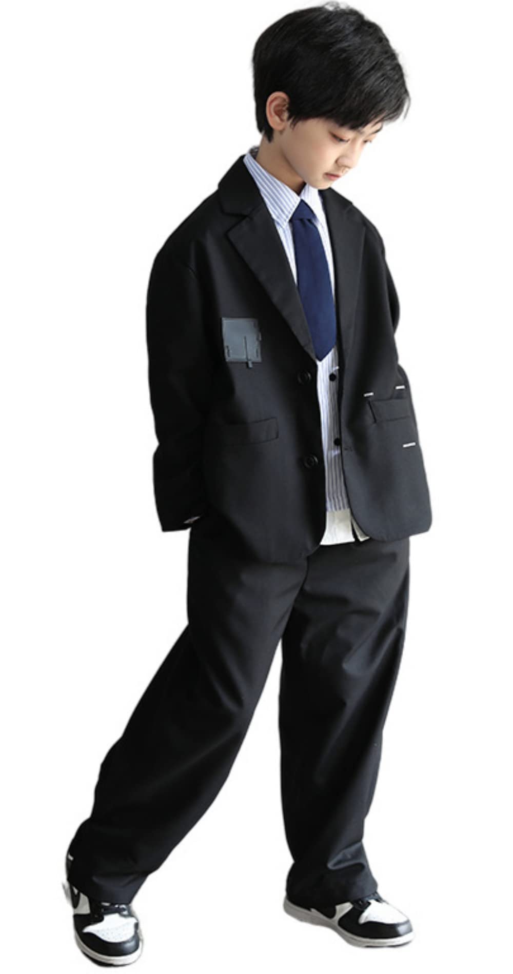 Amazon.co.jp: 卒業式 入学式 スーツ 男の子 ジュニア 大きいサイズ